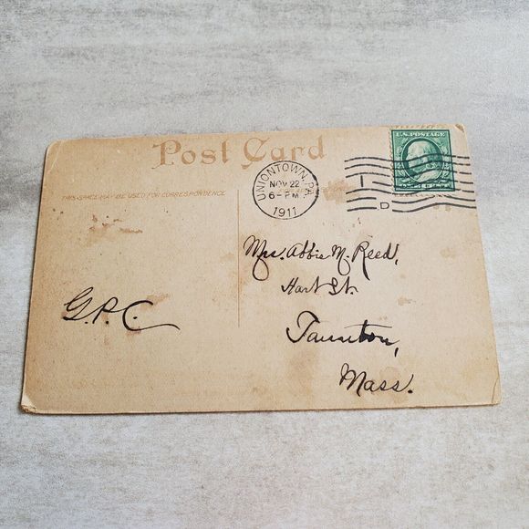 Vintage Postcards Lot Of 6 Crooked River Or Lake Champlain Columbian High School - Picture 9 of 12